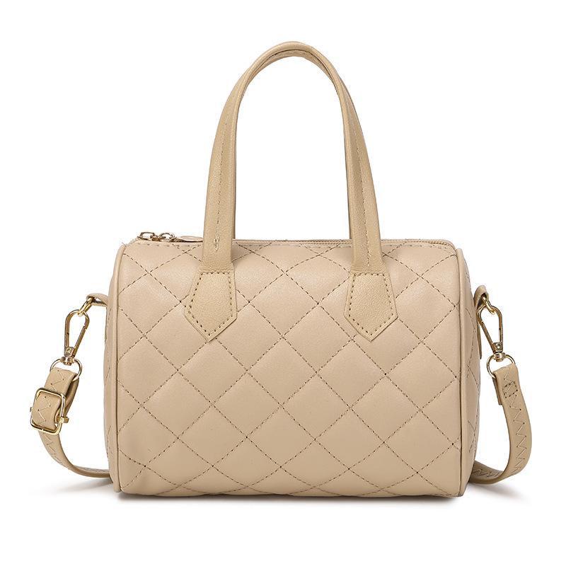 Bolsa de almohada portátil bordada de diamante de moda versátil 2023 nueva moda casuales de color sólido dulces bolsos de mujer image 6