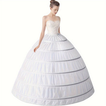 T 77173 Adjustable Fishbone Wedding Petticoat ��ɴ��ǿɵ���