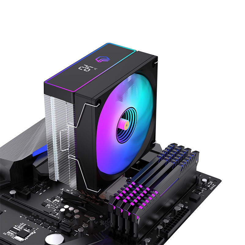 LOVINGCOOL六铜管cpu散热器ARGB12cm4热管散热器AMD风冷散热器|undefined
