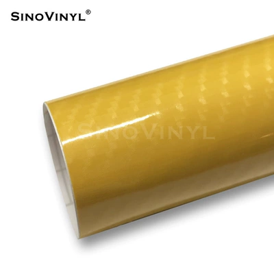 Kalek 5D6D Car Carbon: Automotive Film - 15218-m-6d-carbon-fiber-yellow