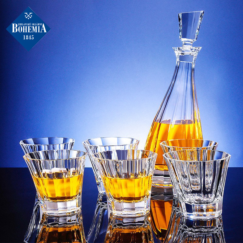 Importación checa Lexus cristal sin plomo tazas de whisky tazas de vino extranjero tazas de vidrio simple de alta calidad tazas caseras
