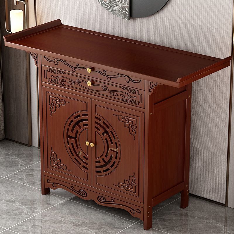 Altar Table for Home Use, New Chinese Style Standing Cabinet, Incense Table, Main Altar Table, Entrance Table, God of Wealth Cabinet, Offering Table