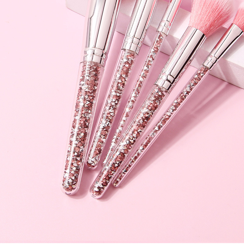 250g Weight Plastic Handgrip Makeup Brush Handle Type Makeup Brushes Makeup Tools Types 1 Set Quantity Artificial Fiber, Plastic Material Casual, Elegant, Lady Style Casual Elegant Lady Artificial Fiber Plastic Plastic Handgrip Makeup Brushes 1 Set 6