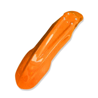 CQR off-road motorcycle full car: Motorcycle Fender - front-mud-tile-orange