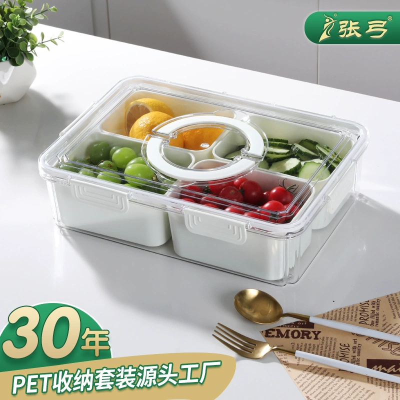 Пищевая приправа Свежая коробка Пластиковая кухня Герметичная коробка для хранения продуктов