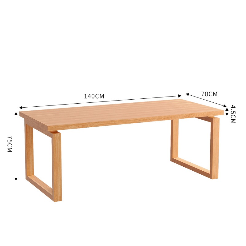 Fábrica directa Mobien mesas de comedor de madera sólida combinación de mesas de comedor rectangulares pequeños hogares modernos y simples lujosos