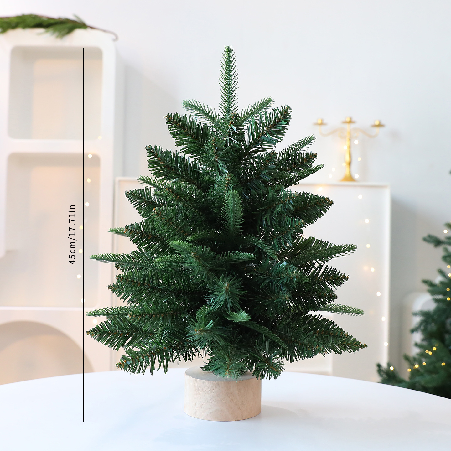 Shengyuan's New Encrypted Pointed PE/PVC Desktop Christmas Tree Ornaments Christmas Home Christmas Tree Window Ornaments_voghion.com