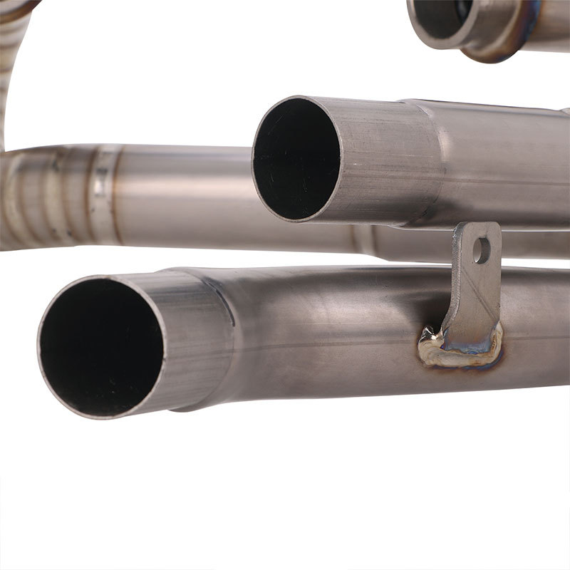 Suitable for Triumph Scrambler 900 motorcycle exhaust pipe modification, front and rear sections