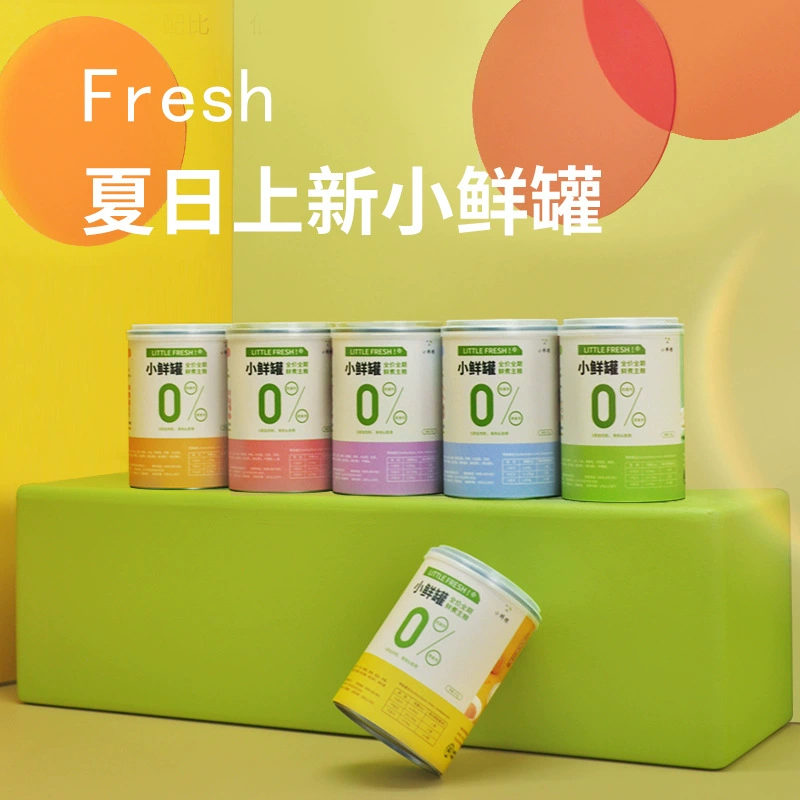 Маленький свежий корм Консервированная утка для собак Фиолетовый сладкий картофель Очистка тепла и уменьшение огня Кишечный тракт Собака Полноценная питательная диета Свежая приготовленная влажная пища