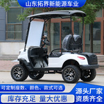 观光车游览车越野车楼盘看房度假村景区旅游外贸2座电动观光车