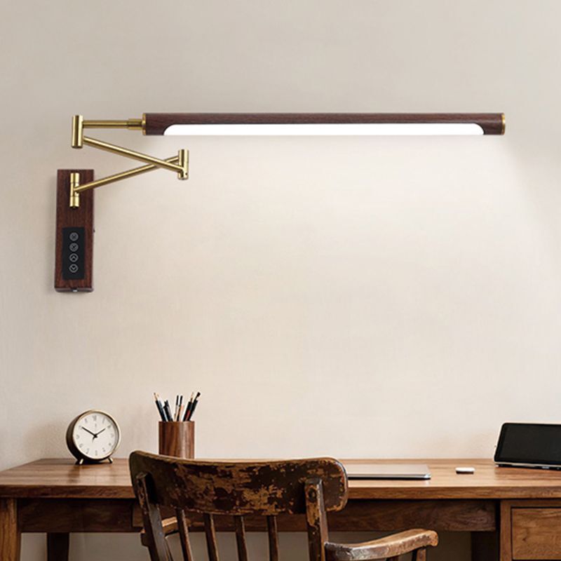 Eye-Protecting Wall Lamp for Writing, Rotatable, Full-Spectrum, Study Desk, Wall-Mounted Bookcase, Reading Lamp, Wall-Mounted Table Lamp