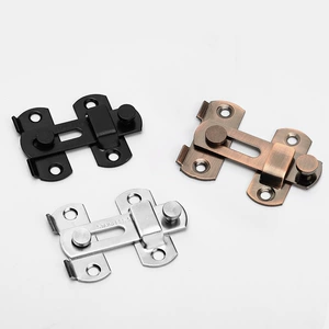 Modern Steel Door Lock with Customizable Thickness, Type 002, A-Type Plug, Non-Rust Material and Pull Knob