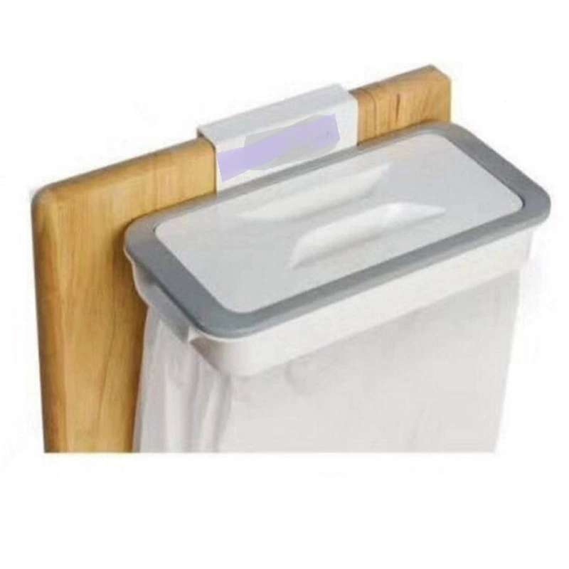 Attach-A-TRASH Cabinet Door Hanging Trash Bin by 意和 – Kitchen Garbage Shelf, 24.3×13.5×5.5 cm, 0.2 kg