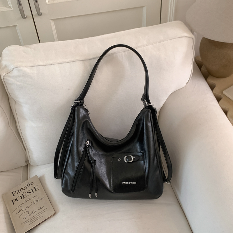 Bolsas de tendencia transfronteriza de gran capacidad para mujeres 2026 nueva moda coreana multipropósito mochila de viaje ocio bolsa de mano image 14