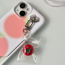 《打包番茄》夏日清新西红柿少女心手机挂件水果钥匙扣韩国ins风
