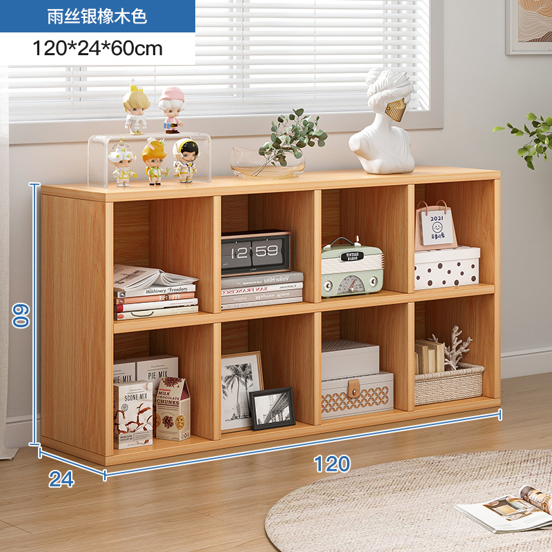 Estantes de cosméticos de viento de crema tabla lateral de piso integrado gabinete de celosía gabinete de ocho celosías gabinete de almacenamiento de perfumes para productos de cuidado de la piel