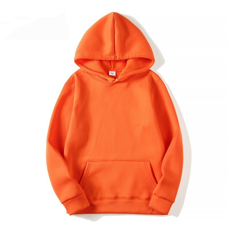 Sweat-shirt à capuche ample en tissu 220 g pour homme et femme, taille européenne, pull de sport d'automne et d'hiver_voghion.com