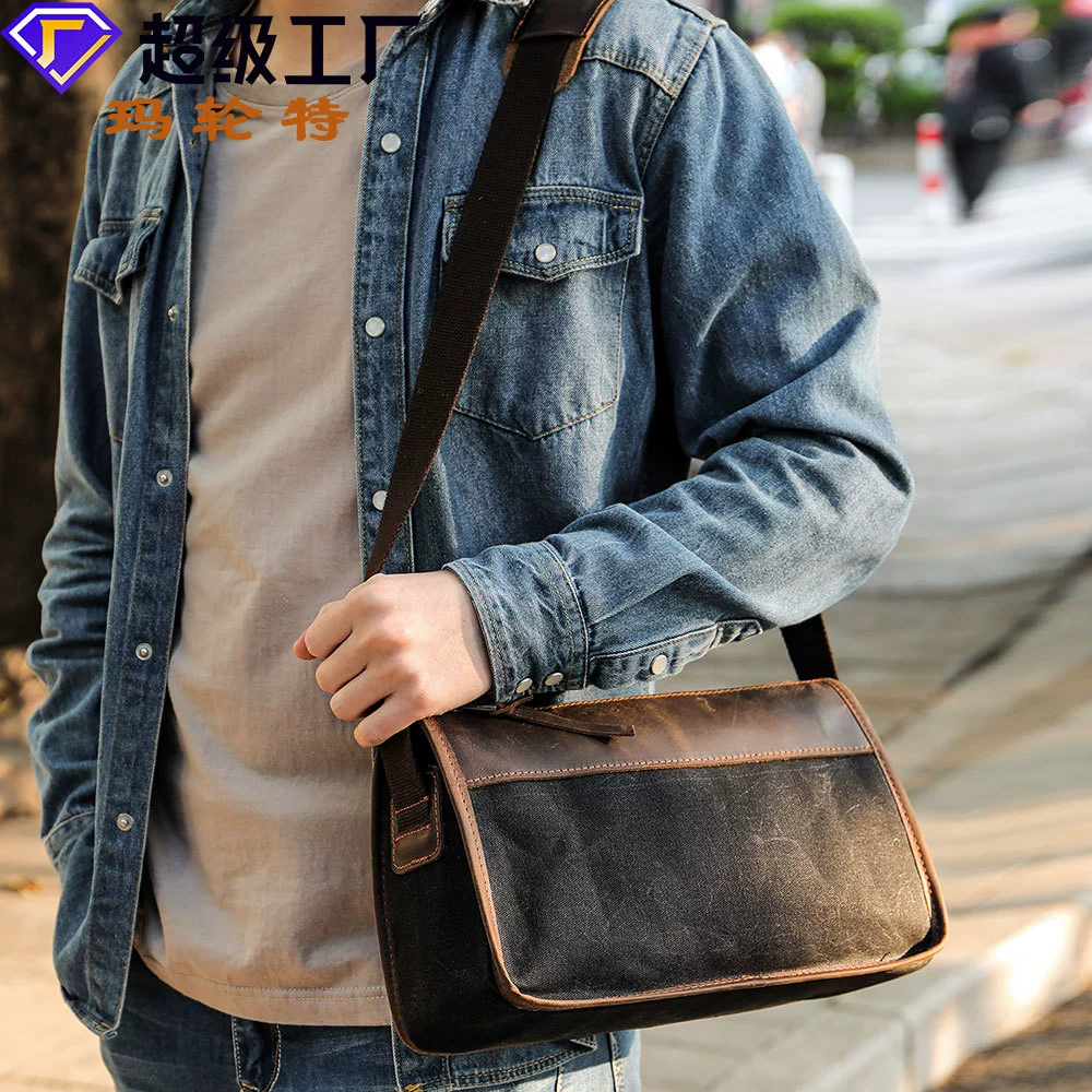 Cloth shoulder bag, high-end