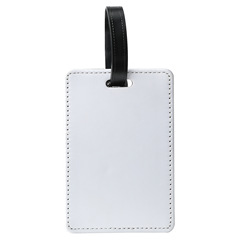 Direct factory supply heat transfer luggage tag heat sublimation luggage tag blank key chain