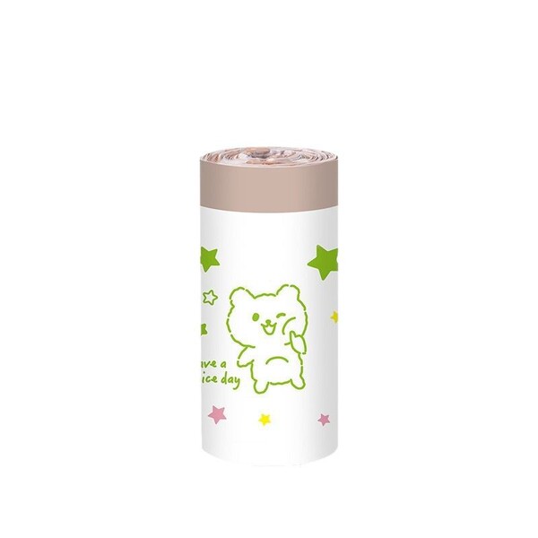 Cartoon handheld automatic plastic garbage bag for home use