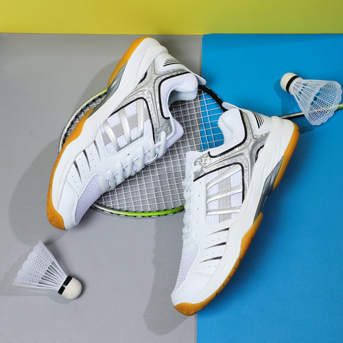 Men's and women's badminton shoes wholesale sports shoes training tennis shoes cross-border large size table tennis shoes special competition shoes