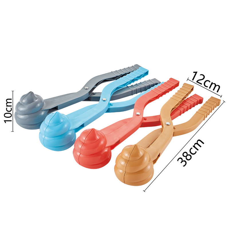 Gran clip de bola de nieve juguetes de nieve niños al aire libre artefacto pato de invierno clip de bola de nieve al por mayor transfronterizo