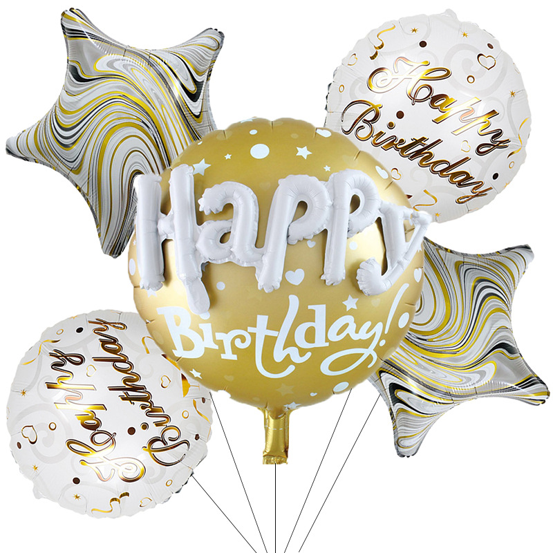 Birthday Cute Sweet Letter Heart Shape Aluminum Film Party Festival Balloons display picture 3