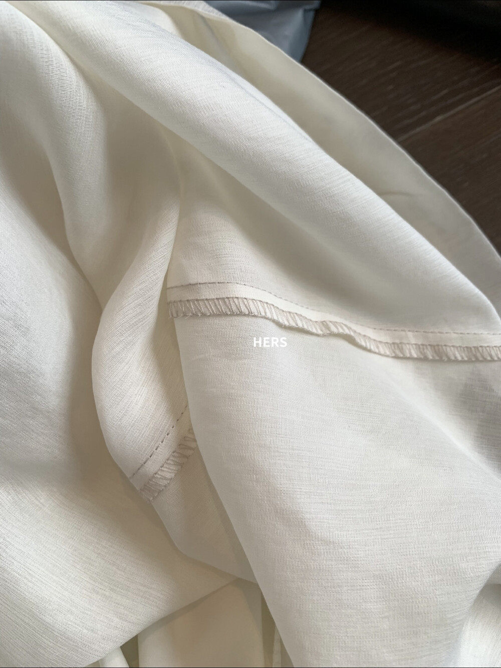 Quần culottes nữ ống rộng cạp cao thun lưng dáng suông phong cách Nhật — Thẻ hồng, màu trắng chi tiết 23