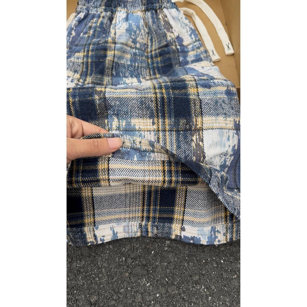 Unisex Street Wear Trendy Tie Dye Five Point Beach Shorts Loose Fitting Versatile Stylish Men's Clothing Bottoms_viptrois.com