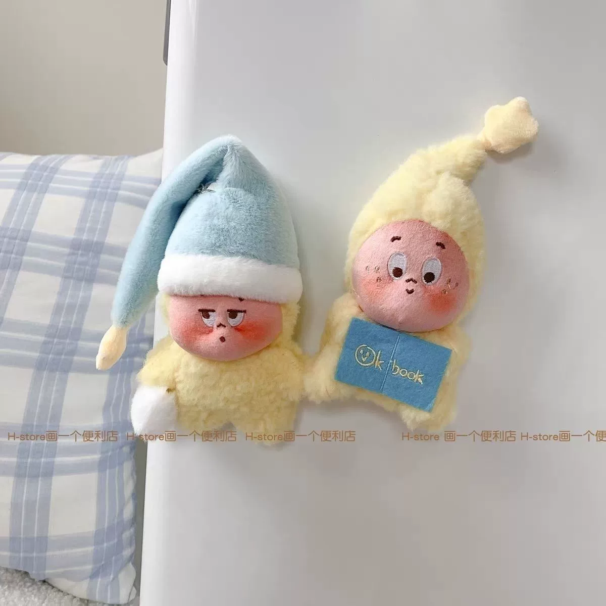 Healing Star Man Refrigerator Magnetic Sticker Good Night Hat Star Doll Refrigerator Sticker Home Porch Magnetic Adsorption Decoration