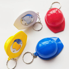 クロスボーダー熱売ヘルメット栓抜きキーホルダー創意実用ヘルメット新奇特百貨販促小プレゼント