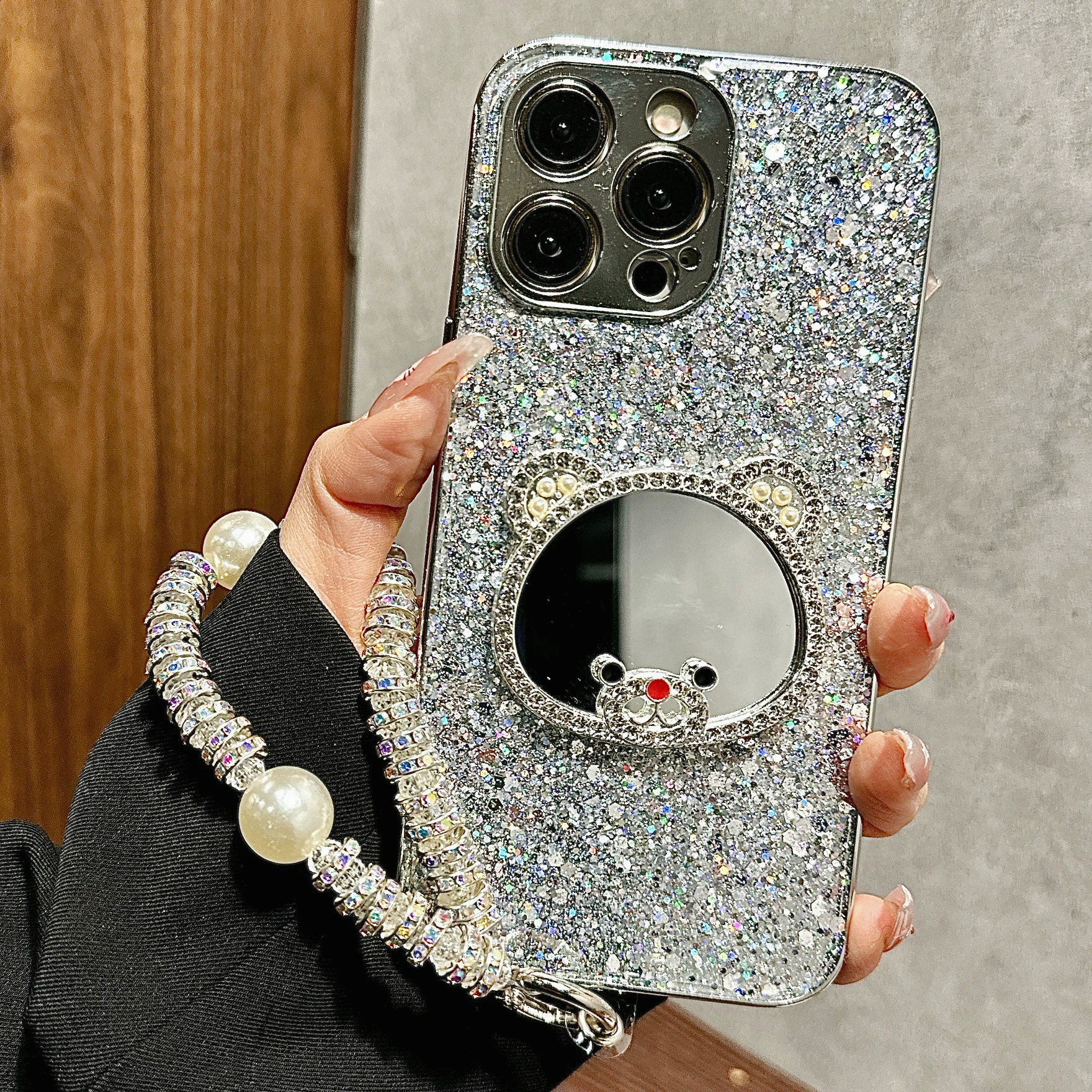 Чехол для телефона, совместимый с Apple/ Honor, Pro 15/15 Pro Max, зеркальный эффект, S20, A5