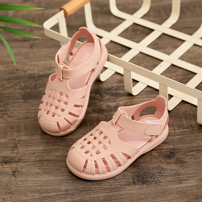 Nuovi sandali spagnoli per bambini Igor Stesso stile Baotou Sandali casual per ragazzi Scarpe in gelatina per ragazze con suola morbida_voghion.com