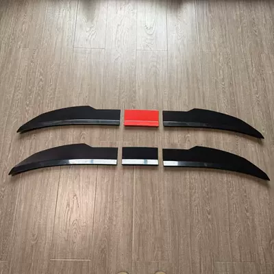 bright black/carbon fiber tail – Fixed wind wing