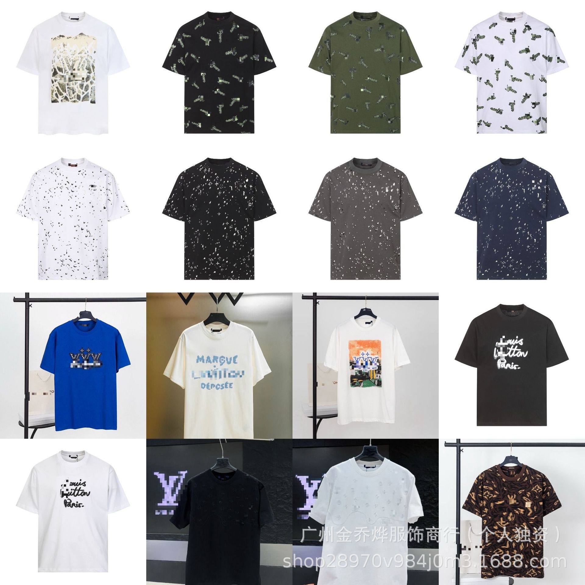 Unisex Pambıq T-shirt, Yuyulmuş Effektli, Naxışlı, Boş Kəsik