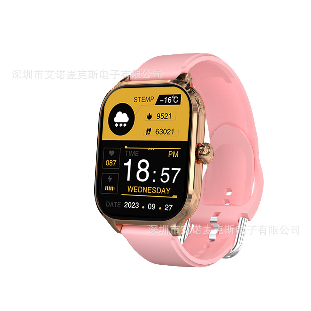 Fabricante de pulseras deportivas con recordatorio de información de llamadas Bluetooth Smart Island, reloj inteligente H9Max popular transfronterizo de 2025.
