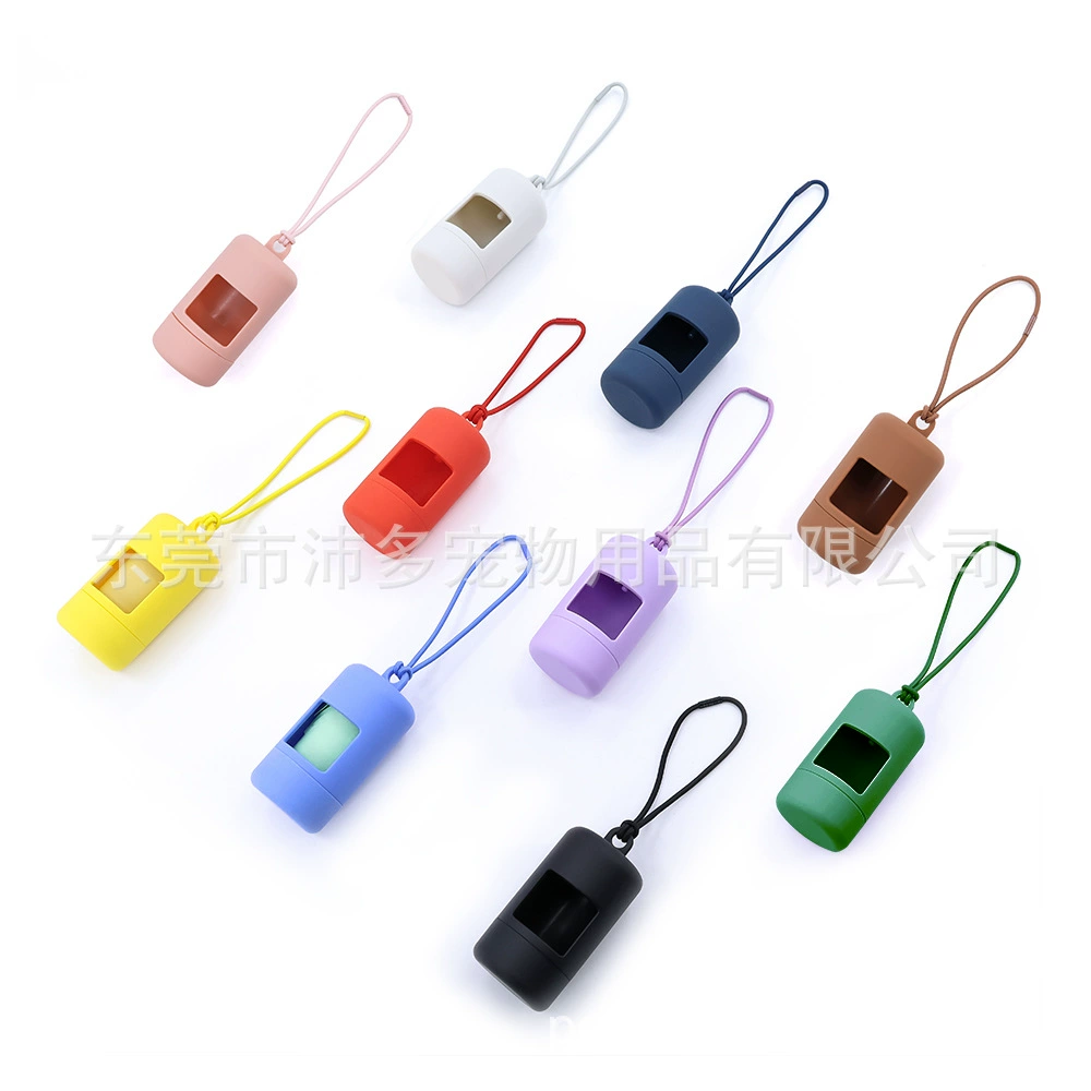 Товары для домашних животных мешок для мусора Лопата сумка для дерьма Туалетная сумка диспенсер Собака ПВХ сумка для хранения капсула собака выходит