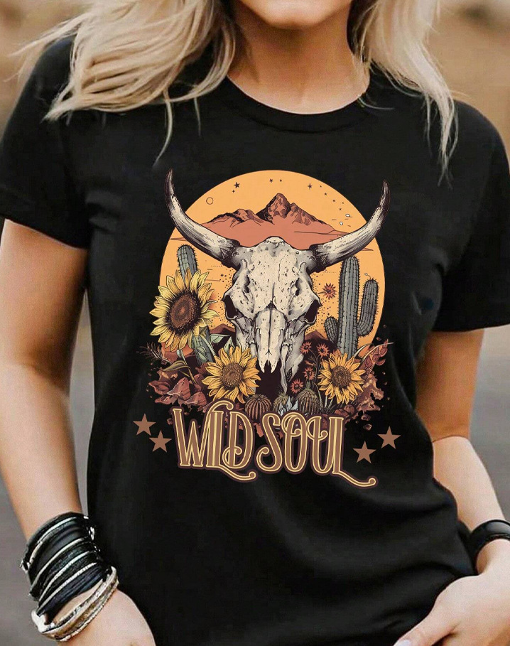 182g Weight Short Sleeve Sleeve Length Regular Sleeve Sleeve Type Wholesale Women's Streetwear Geometric Short Sleeve T-Shirts