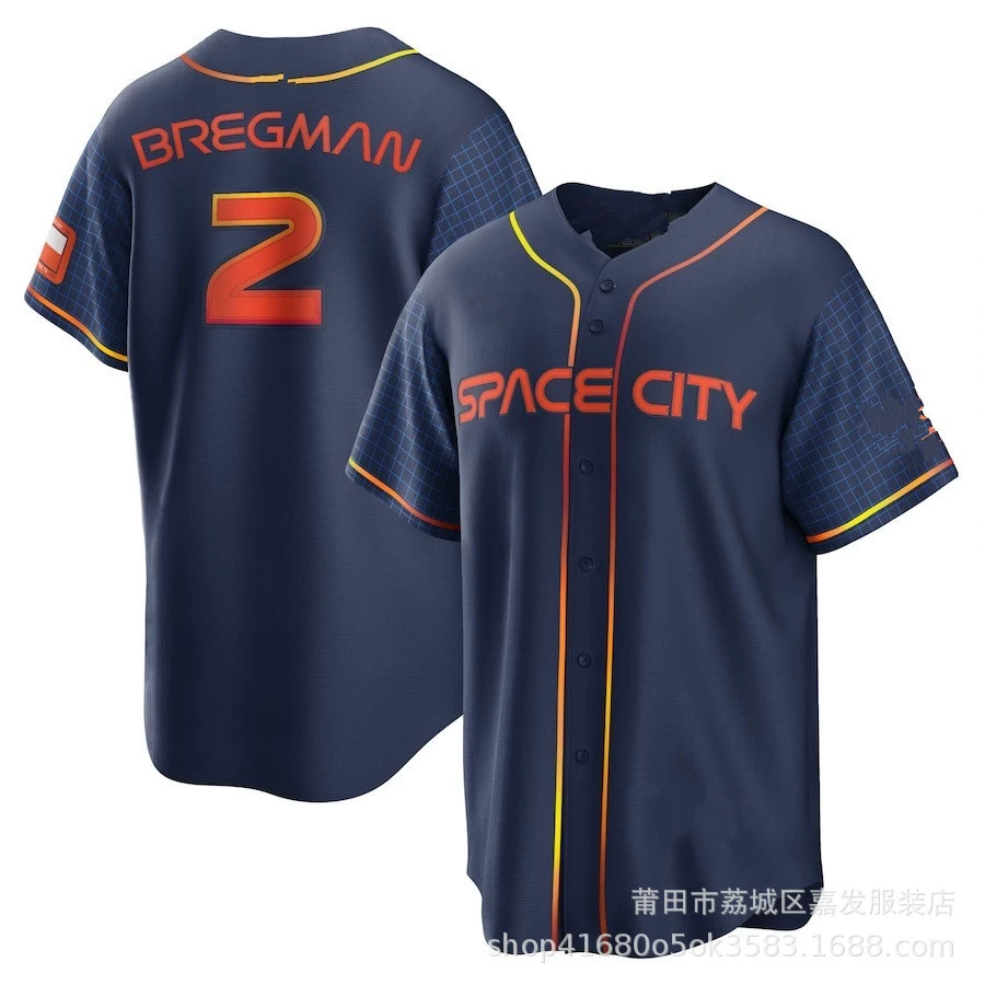 Товары оптовой торговли джерси Astros Pena Altuve Хосе Абреу Астронавт бейсбольная форма