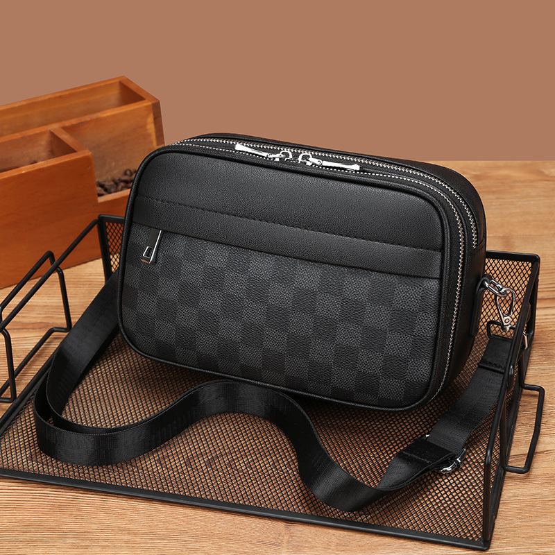 Trendy brand men's bags high-end sense M...