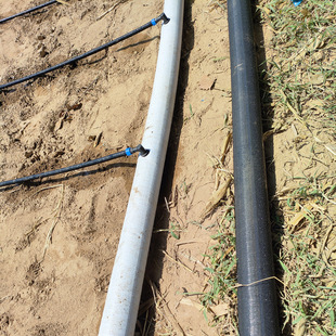 New agricultural 3 inch hose double-sided pe plastic hose environmental protection durable high pressure hose anti-aging drip irrigation belt main