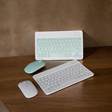 平板笔记本无线连接蓝牙键盘鼠标套装适用/手机