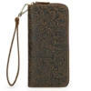 8871-Dark coffee embossed