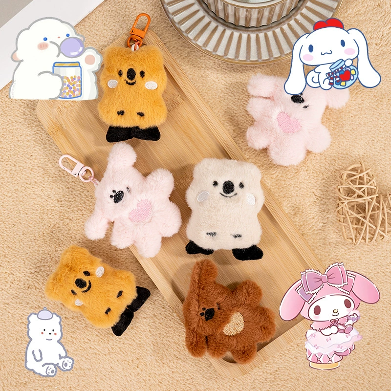 Brand cartoon keychain, pendant, accessory, plush