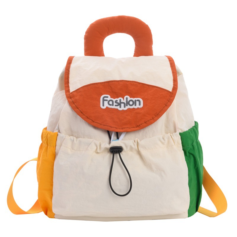 Mochila coreana de gran capacidad para niños y niñas, mochila de ocio ligera para estudiantes de escuela primaria, nueva mochila de cuerda para niños.