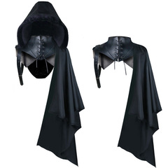 2024 Amazon Devil Costume Clothing Vampire Cape Death God Cloak Halloween Cosplay Performance Costume