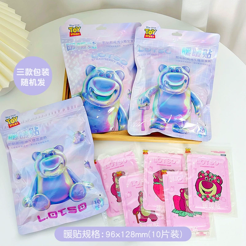 Cute children's cartoon warm stickers, winter keep warm sticker