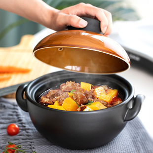 Special Casserole Stew Pot Household Cooking Pot High Temperature Resistant Gas Soup Pot small size Gas Stove Ceramic Pot Dry