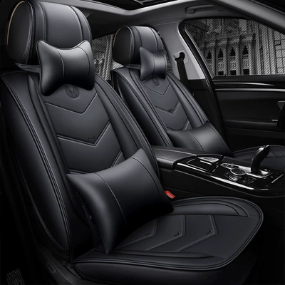car cushion fully surrounded leather: Seat cushion, seat cover