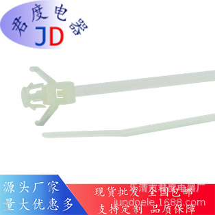 JD带箭头固定式可拆卸扎带126-00196|LRT18RWPM4.8-PA66V0-WH